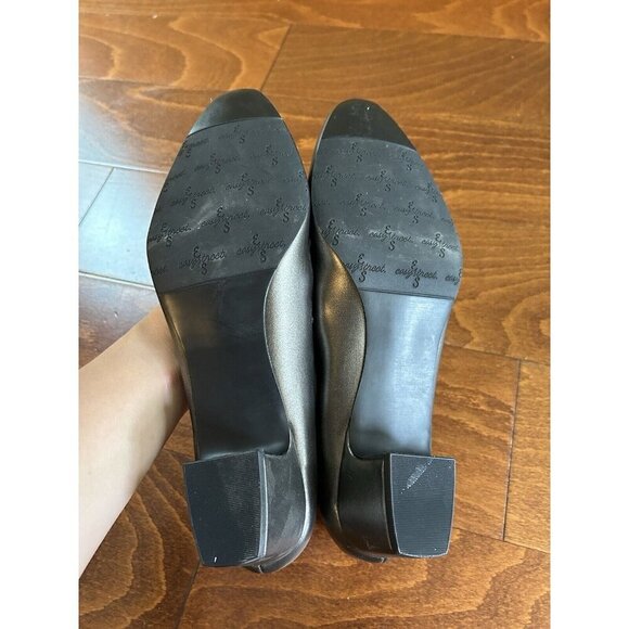 Easy Street 9.5 M Fabulous Round Toe Pumps Pewter Gray Closed toe Heels NEW - Picture 4 of 6